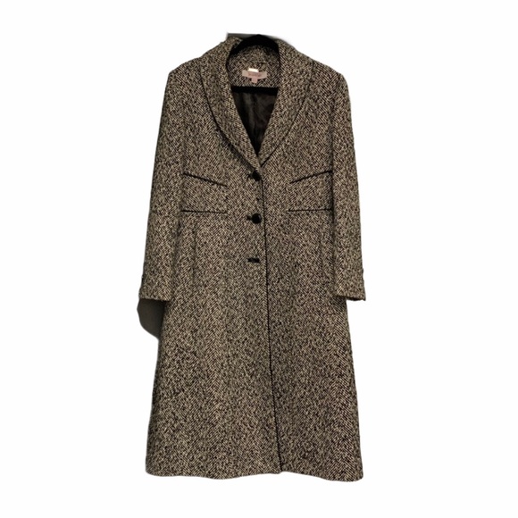 Oversized Tweed Dress Coat - Picture 2 of 4